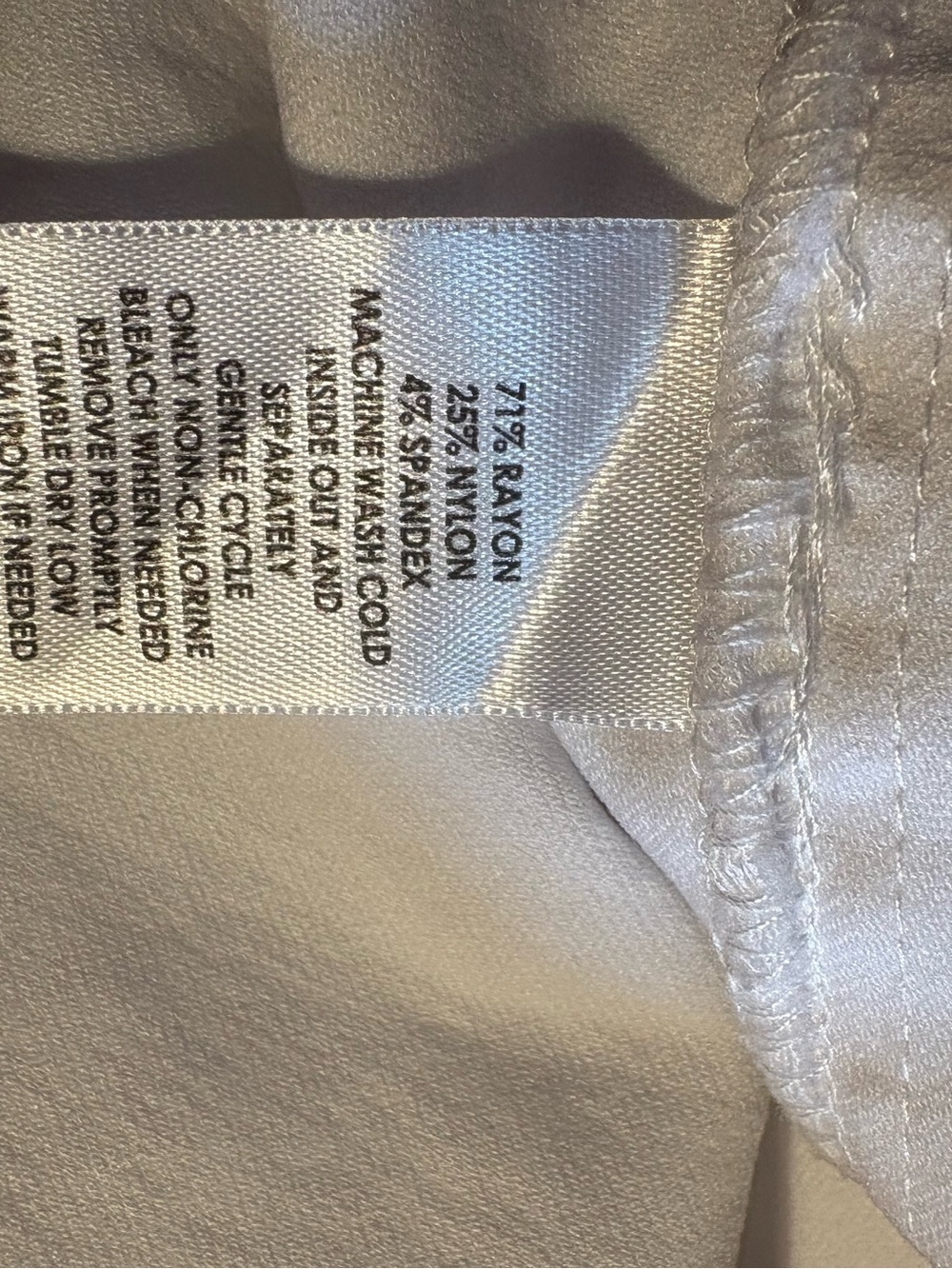 New Directions White Skort 14 Yoga Waist Strech Pockets EUC-Washed - Picture 7 of 8